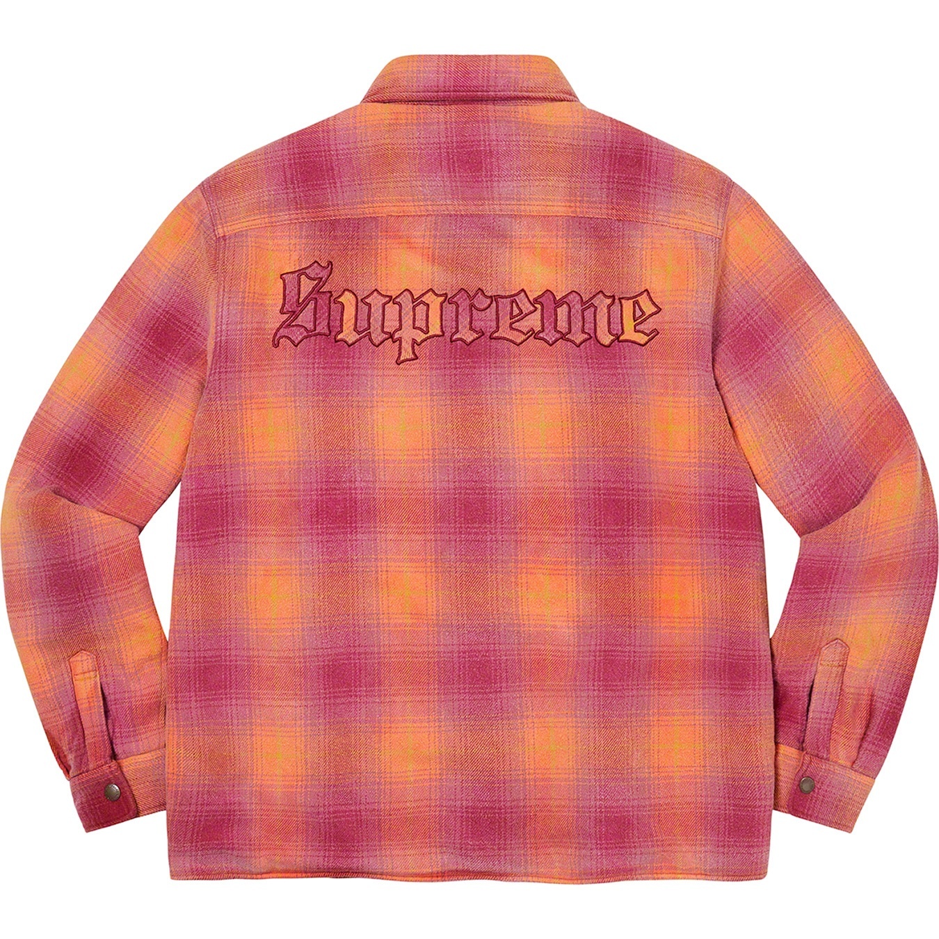 Shearling Lined Flannel Shirt view 5
